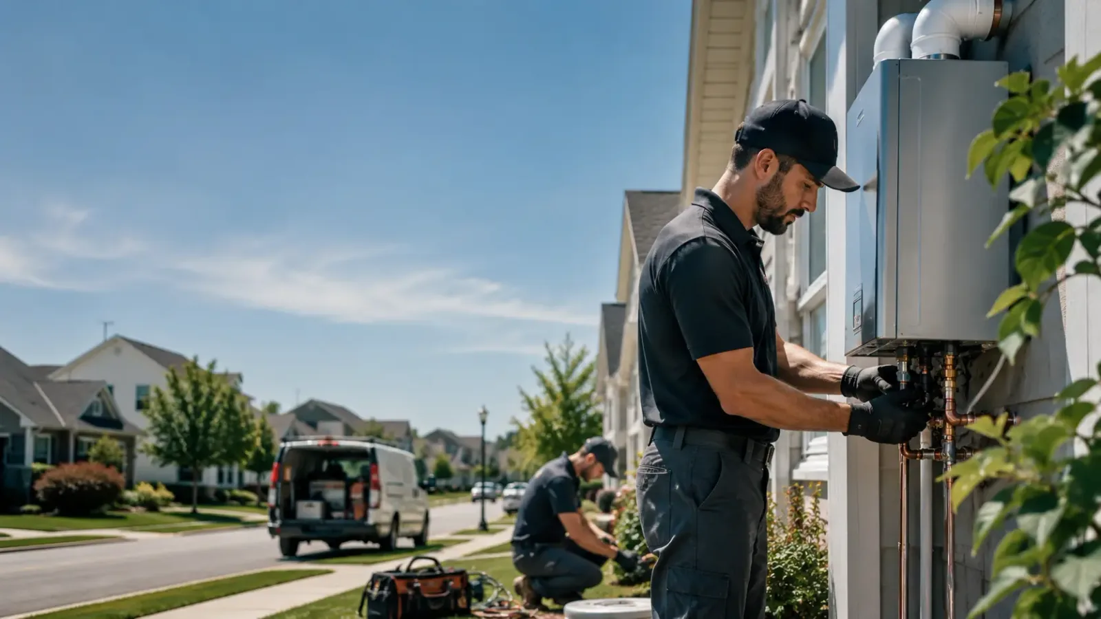 Tankless Water Heater Installation in Spur, TX